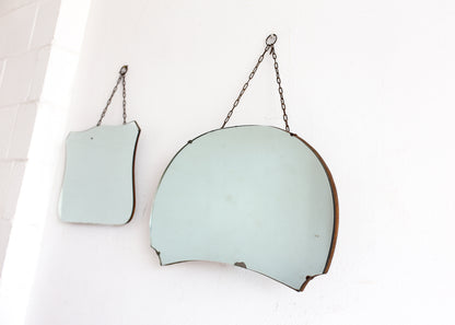 Art Deco Wall Mirror (Curved Shape)