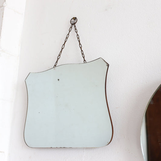 Art Deco Wall Mirror (Crest Shaped)