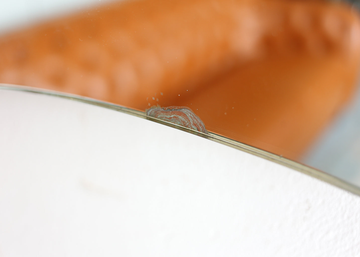 Art Deco Wall Mirror (Curved Shape)