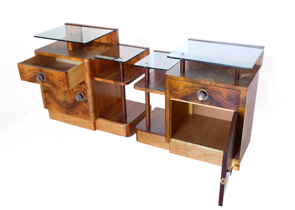 Art Deco Bedside Cabinets