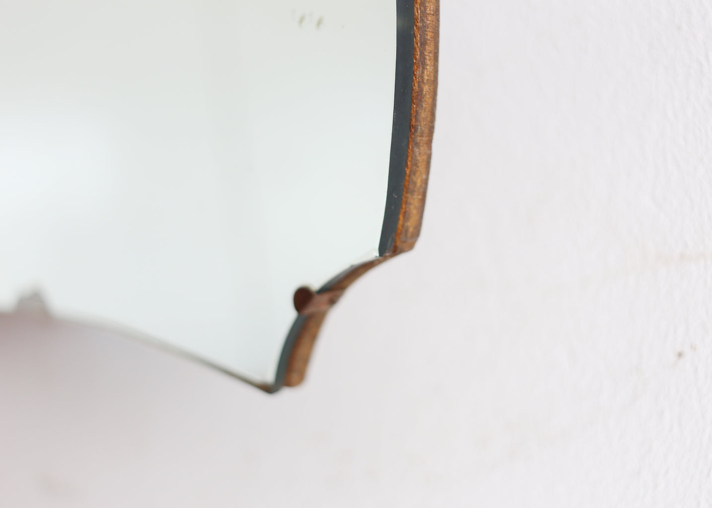 Art Deco Wall Mirror (Curved Shape)