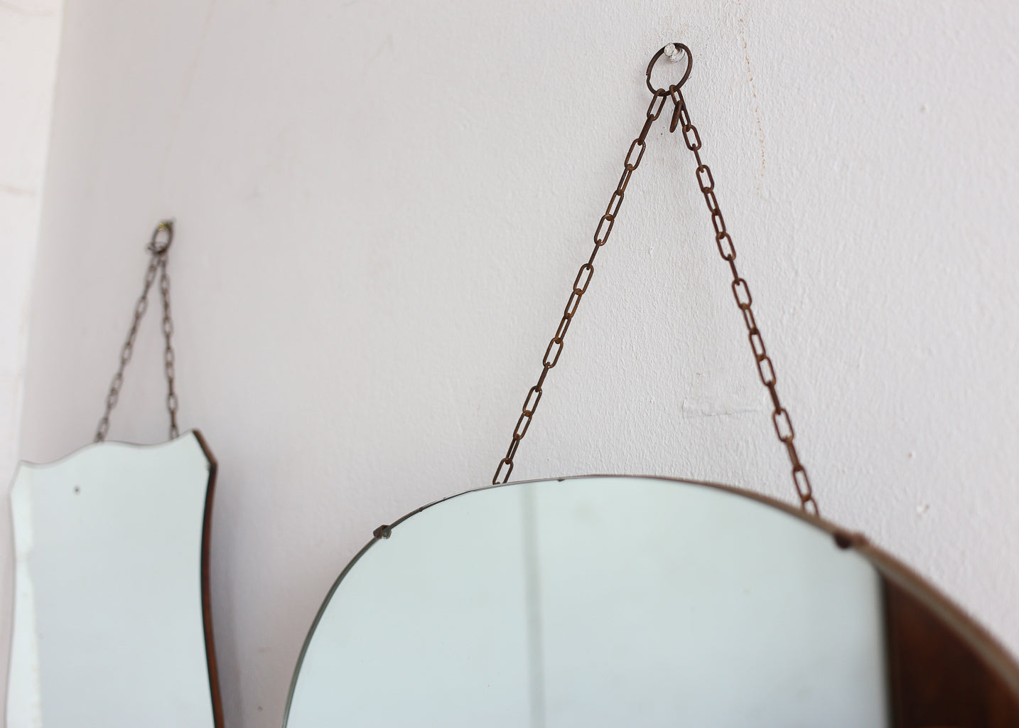 Art Deco Wall Mirror (Curved Shape)