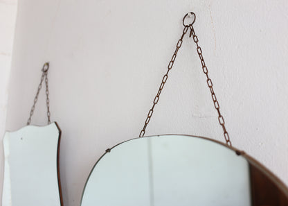 Art Deco Wall Mirror (Curved Shape)