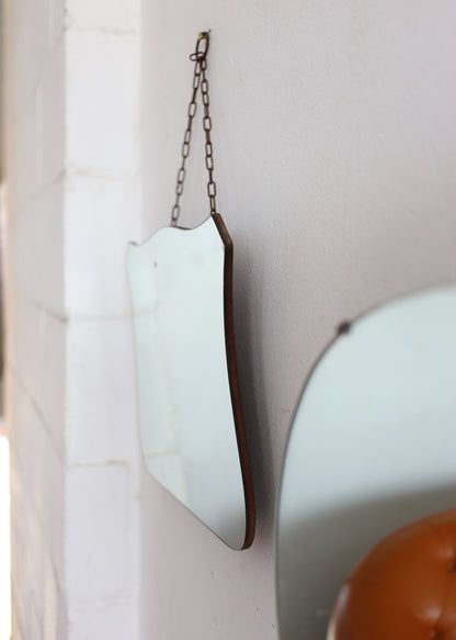 Art Deco Wall Mirror (Crest Shaped)