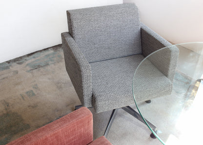Four Seater Round Glass Table