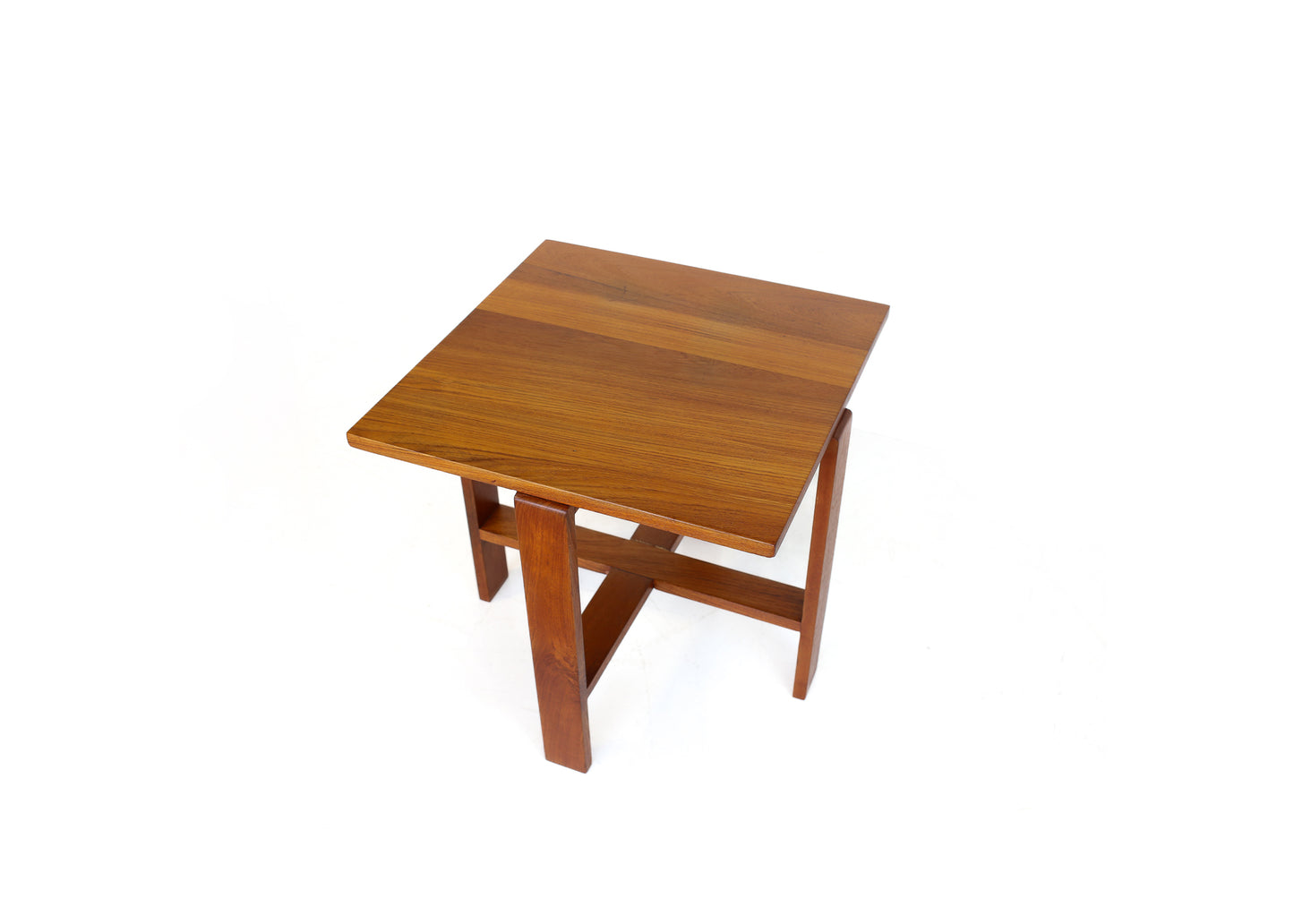 Solid Wood Square Lamp Table