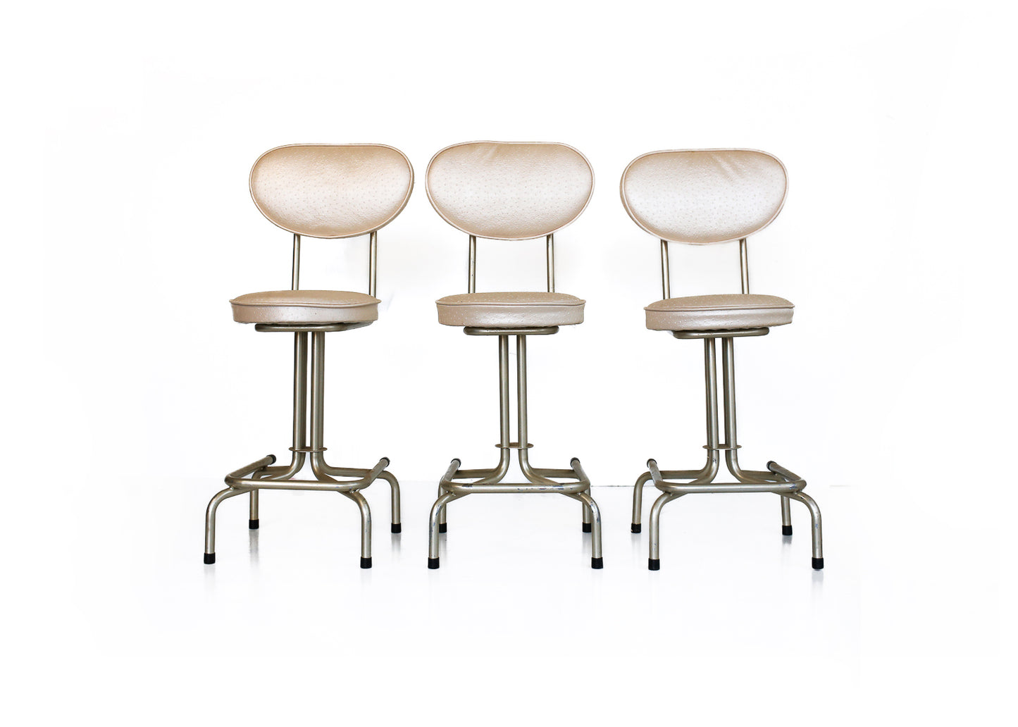 Three Retro Kitchen Stools - priced per unit