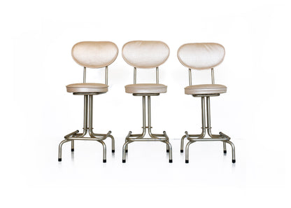 Three Retro Kitchen Stools - priced per unit