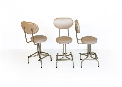 Three Retro Kitchen Stools - priced per unit