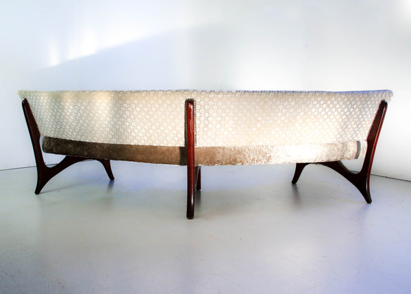 Floating Curved Sofa by Vladimir Kagan