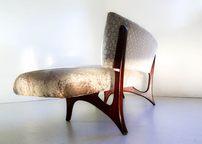 Floating Curved Sofa by Vladimir Kagan