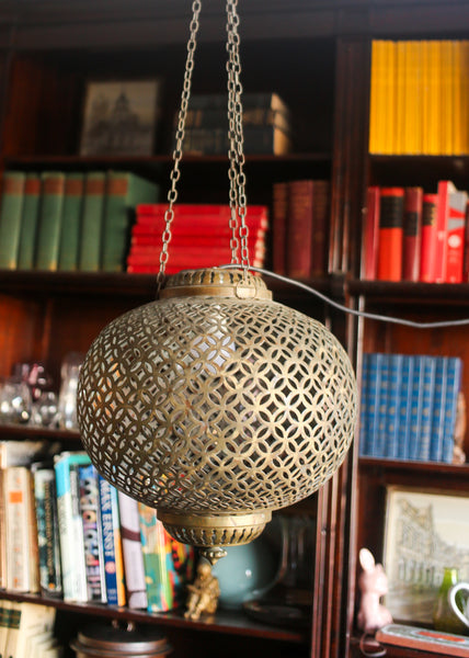 Brass Moroccan Lamp