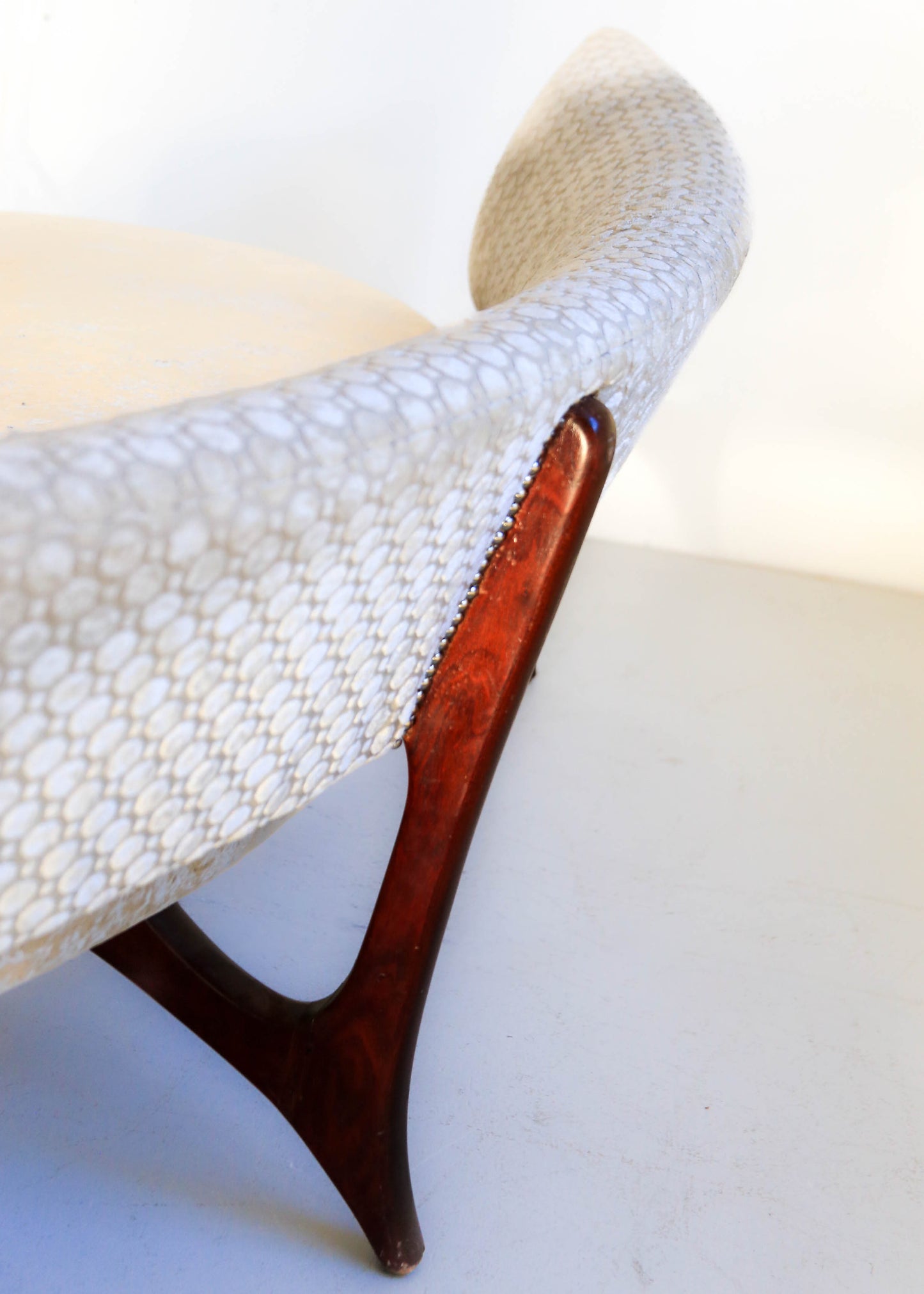 Floating Curved Sofa by Vladimir Kagan