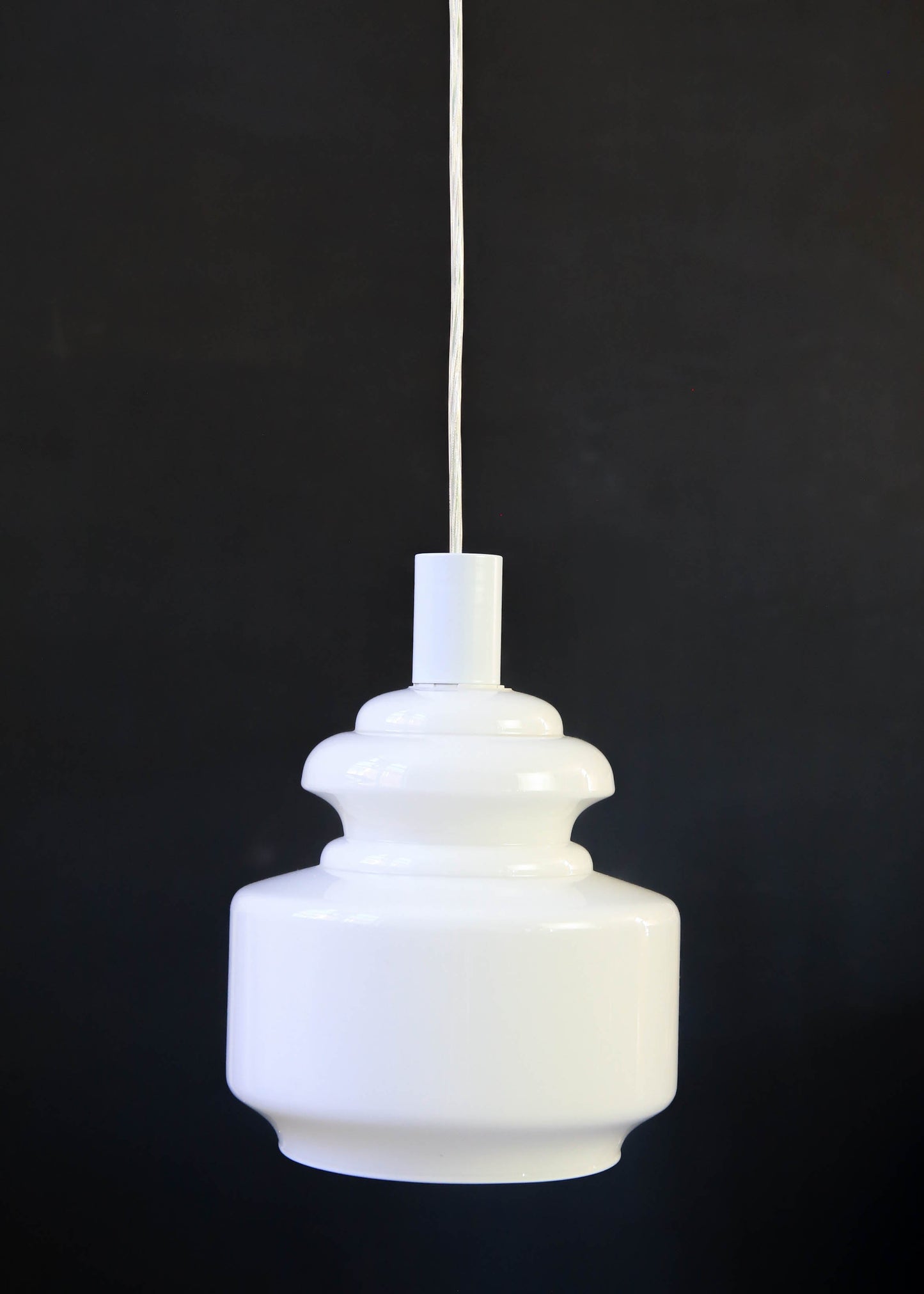 Milk Glass Pendant