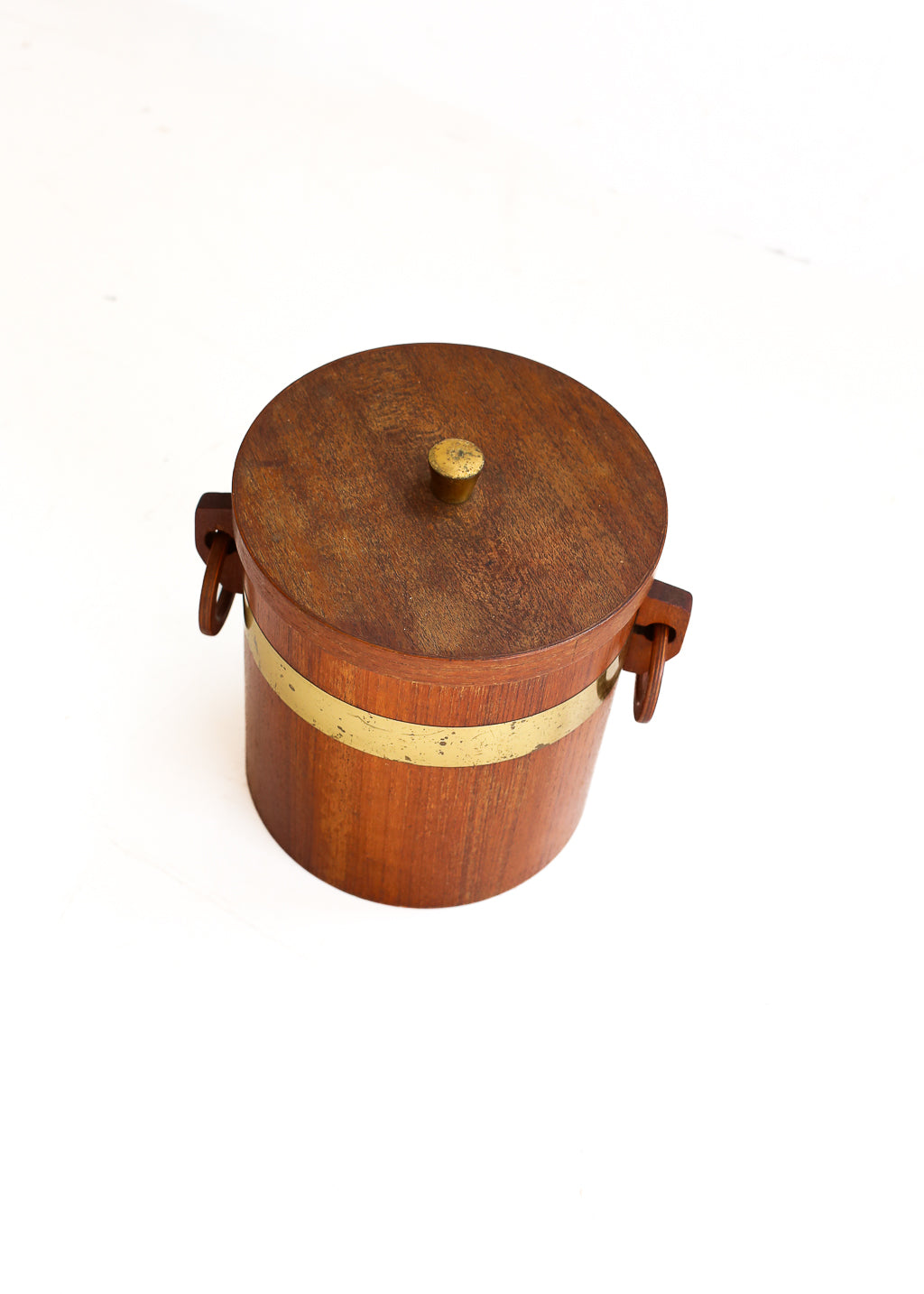 Vintage Teak Ice Bucket