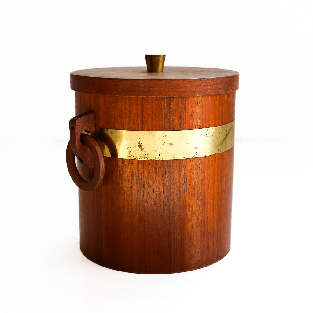 Vintage Teak Ice Bucket
