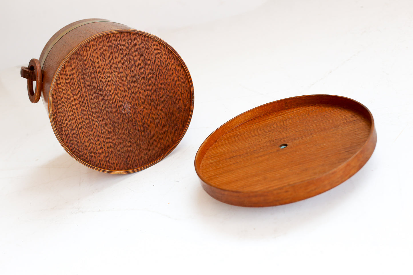 Vintage Teak Ice Bucket