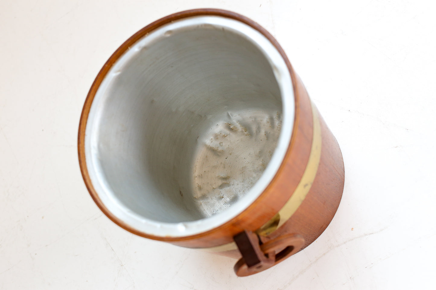 Vintage Teak Ice Bucket
