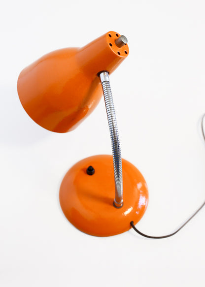 A Pair of 70s Gooseneck Desk Lamps