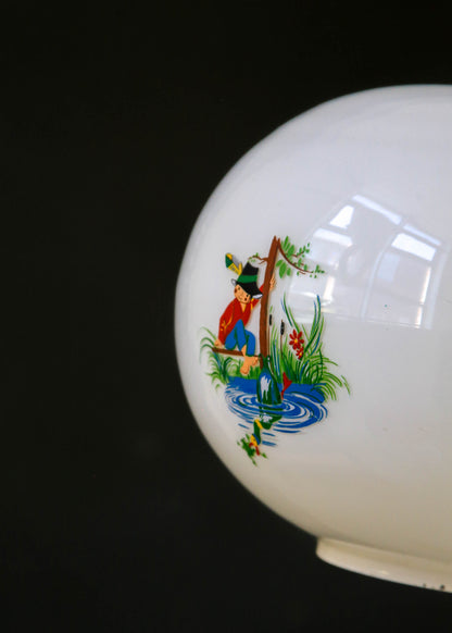 Large Dome Pendant for a Child's Room