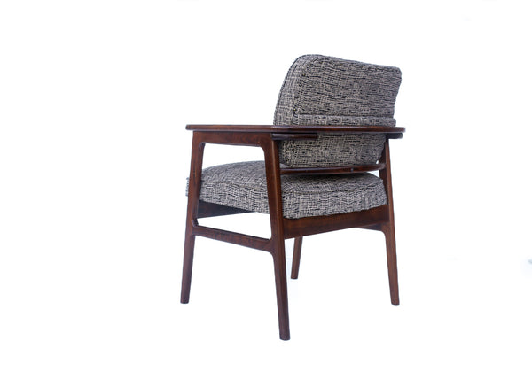 A Pair of Imbuia Waiting Chairs