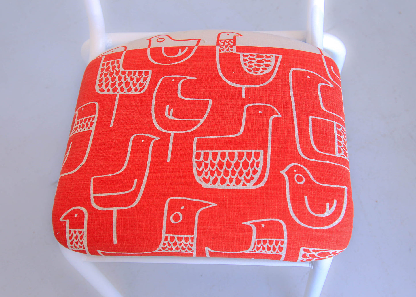 A Set of Six Chappy Chairs in Skinny laMinx Fabric