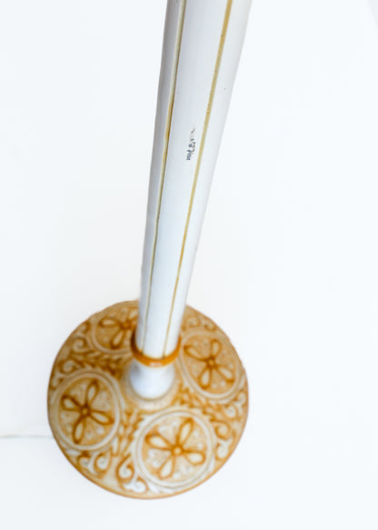 Mid-century Chalkware Floor Lamp