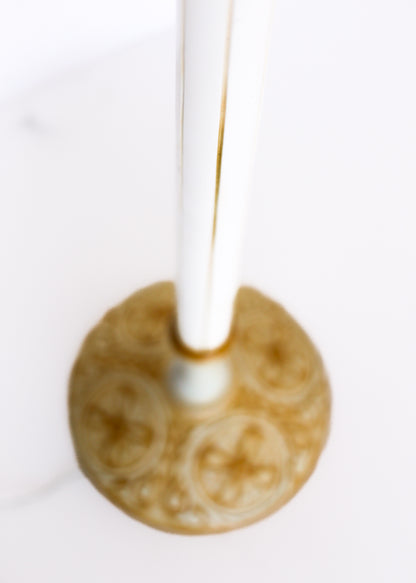 Mid-century Chalkware Floor Lamp