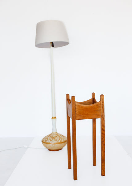 Chalkware Floor Lamp