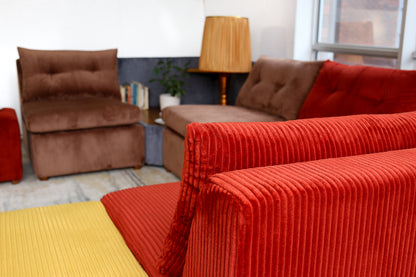 Modular 80s Lounge Set - priced per piece