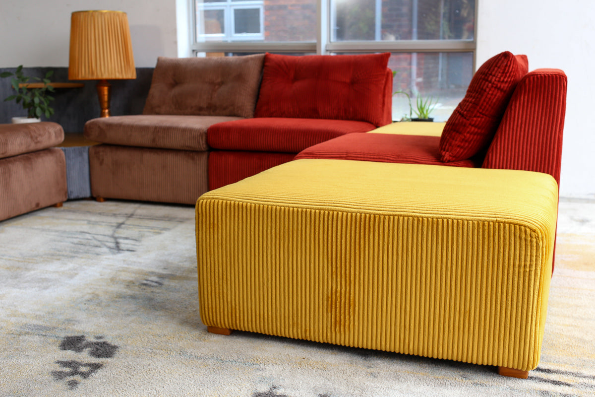 Modular 80s Lounge Set - priced per piece
