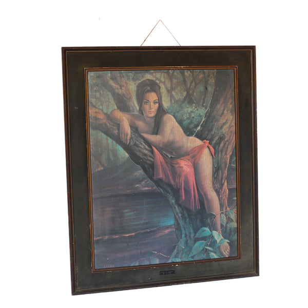 Framed 'Woodlands Goddess' Print by JH Lynch