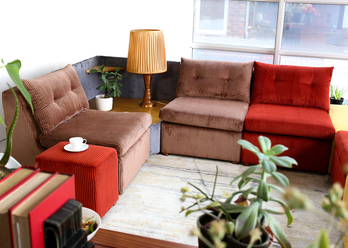 Modular 80s Lounge Set - priced per piece
