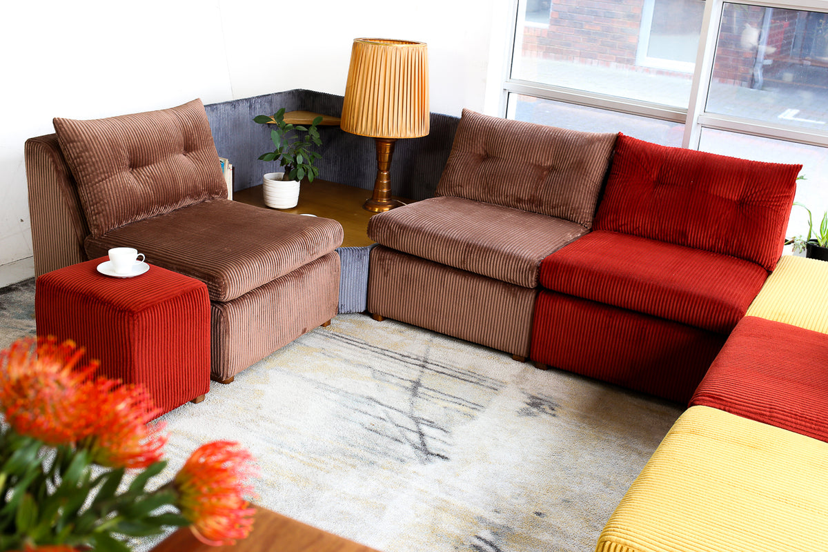 Modular 80s Lounge Set - priced per piece