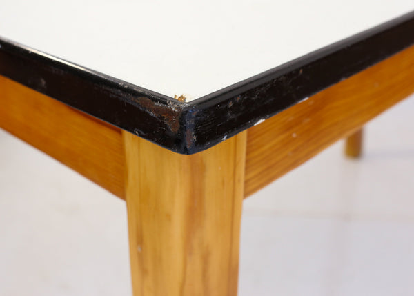 Vintage Enamel Top Kitchen Table