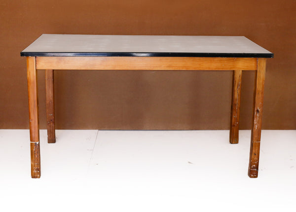 Vintage Enamel Top Kitchen Table