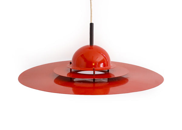 Mid-century Flying Saucer Pendant Lamp