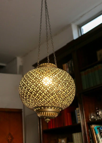 Brass Moroccan Lamp