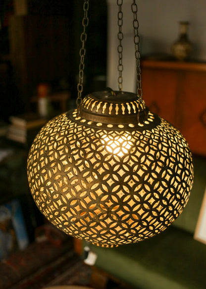 Brass Moroccan Lamp