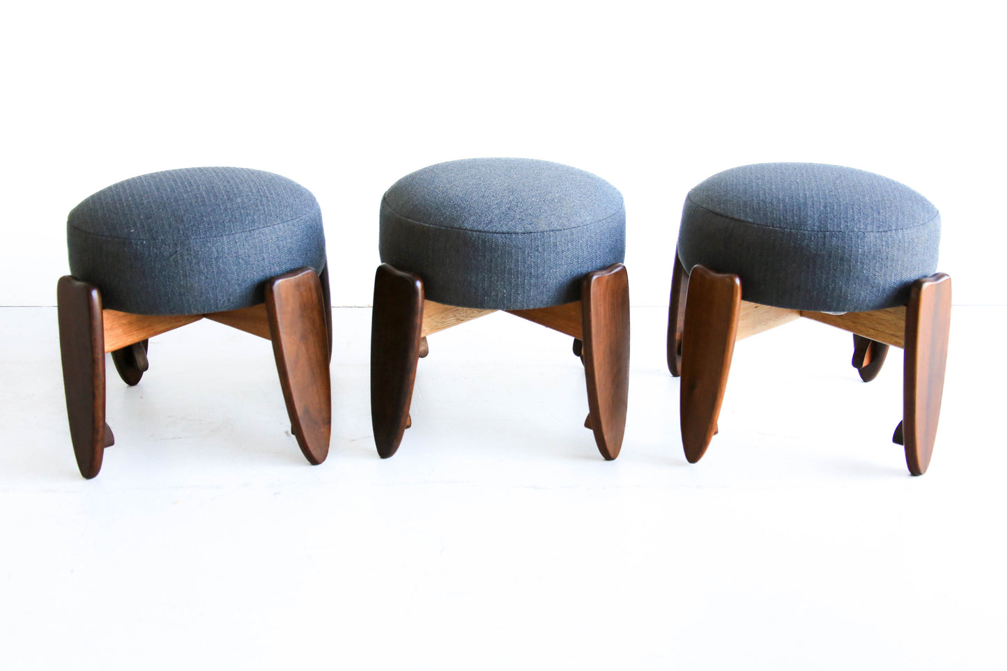 A Vintage Stack of Three Stools