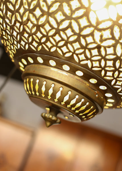 Brass Moroccan Lamp