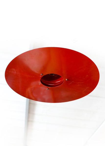 Mid-century Flying Saucer Pendant Lamp