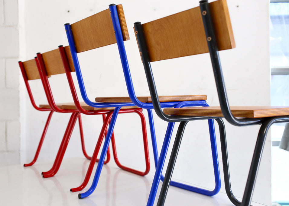 Bauhaus Style Vintage Nursery School Chairs - Priced per chair