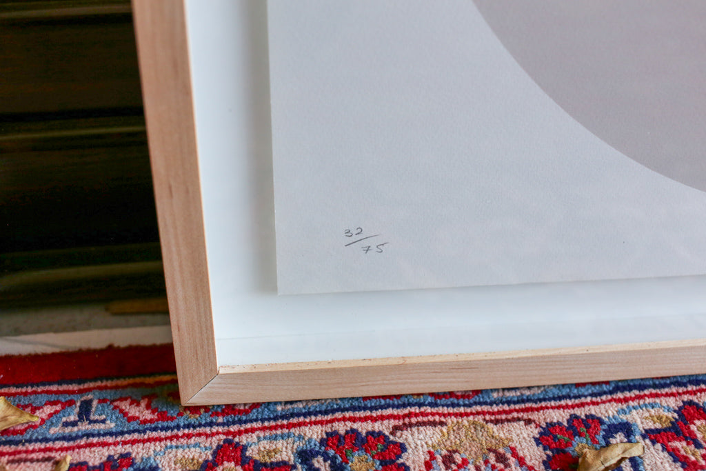 Framed "Let's Riot" Silkscreen
