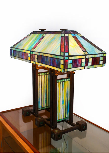 Frank Lloyd Wright Style Table Lamp
