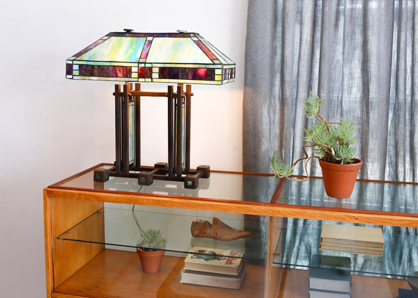 Frank Lloyd Wright Style Table Lamp