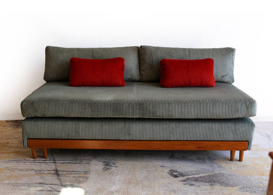 Vintage Style "Let's Pull Up" Sofa