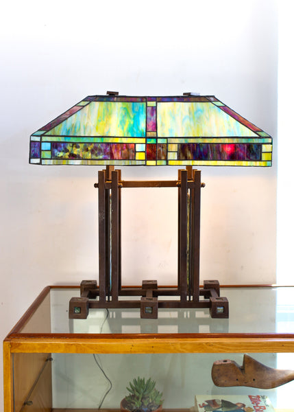 Frank Lloyd Wright Style Table Lamp