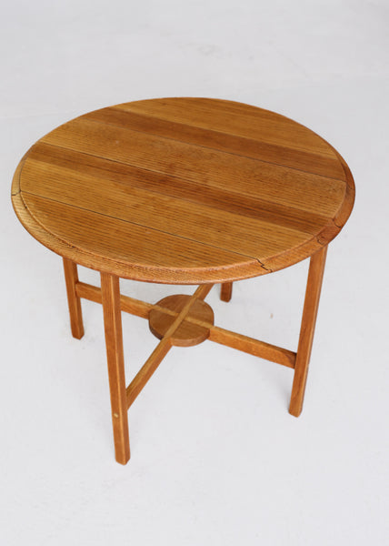 Nest of Five Oak Tables