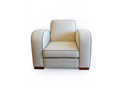 Pair of 1930s Art Deco Club Chairs
